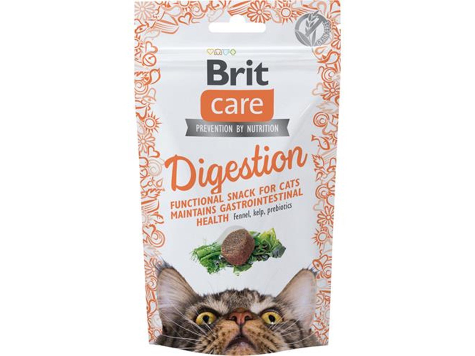 Brit Care Cat Snack Digestion 50 g Brit Care Cat Snack Digestion 50 g